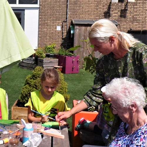 Activiteiten op de daktuin